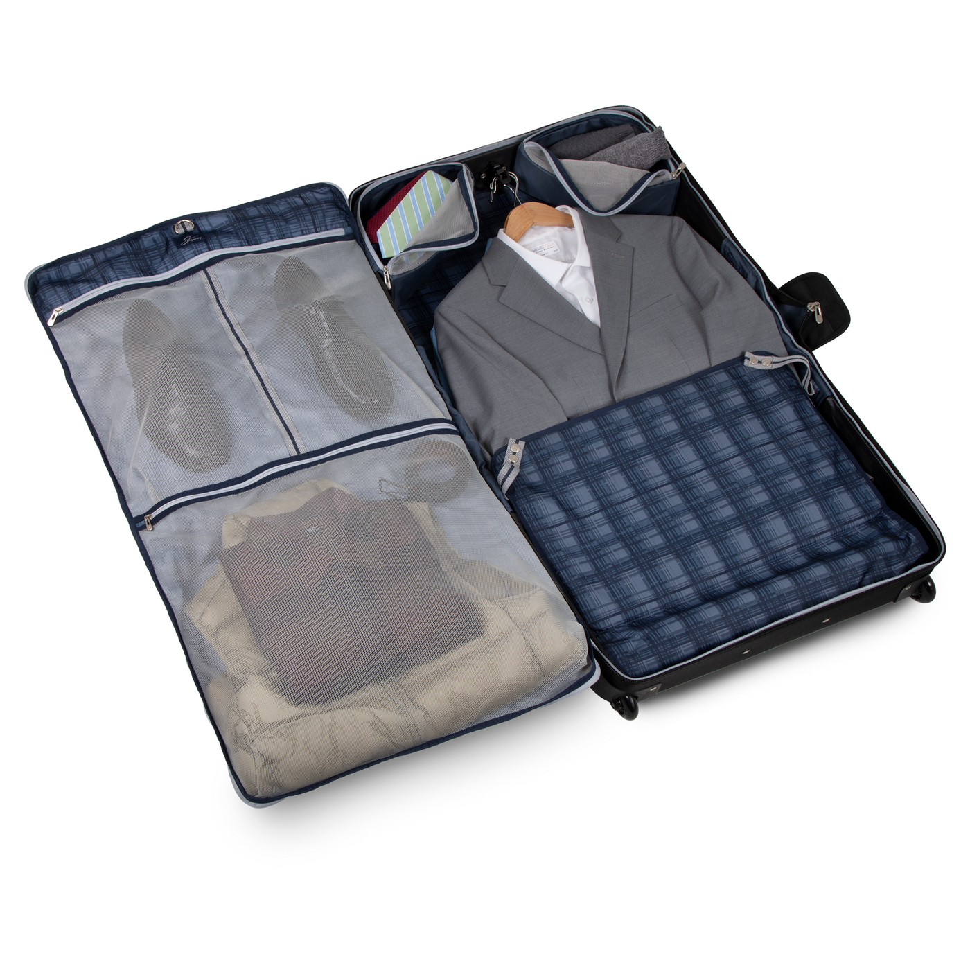 Garment bag for inside suitcase on sale