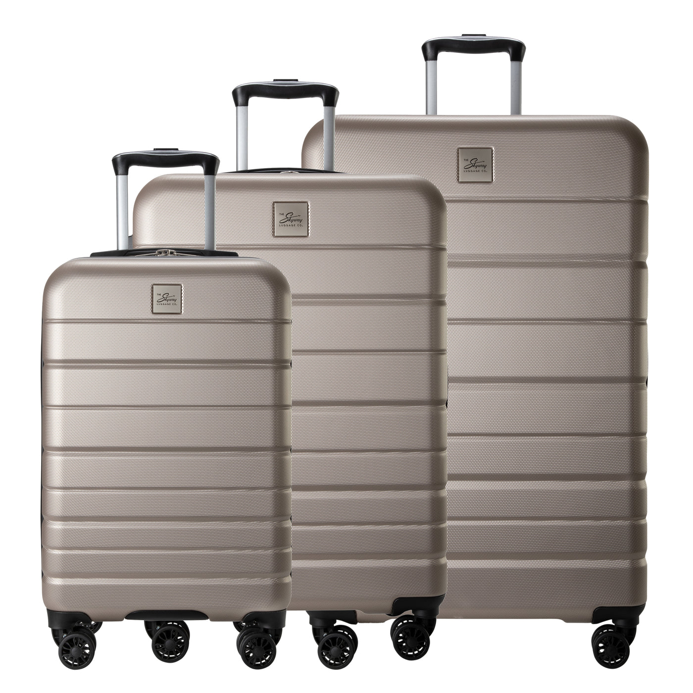 3 piece hardside luggage set online